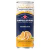 San Pellegrino Sparkling Orange (Aranciata) Drink (12 x 330ml Cans) view 4
