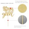 Gold Glitter 92 Never Looked This Good Cake Topper, Women Gold Happy 92nd Birthday Cake Topper, Birthday Party Decorations, Supplies view 3