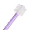 Brilliant Child Toothbrush by Baby Buddy, for Ages 2-5 Years, Round Head, Bristles Clean All-Around Mouth, Lilac, 3 Pack view 3