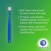 Brilliant Child Toothbrush by Baby Buddy, for Ages 2-5 Years, Round Head, Bristles Clean All-Around Mouth, Lilac, 3 Pack view 4
