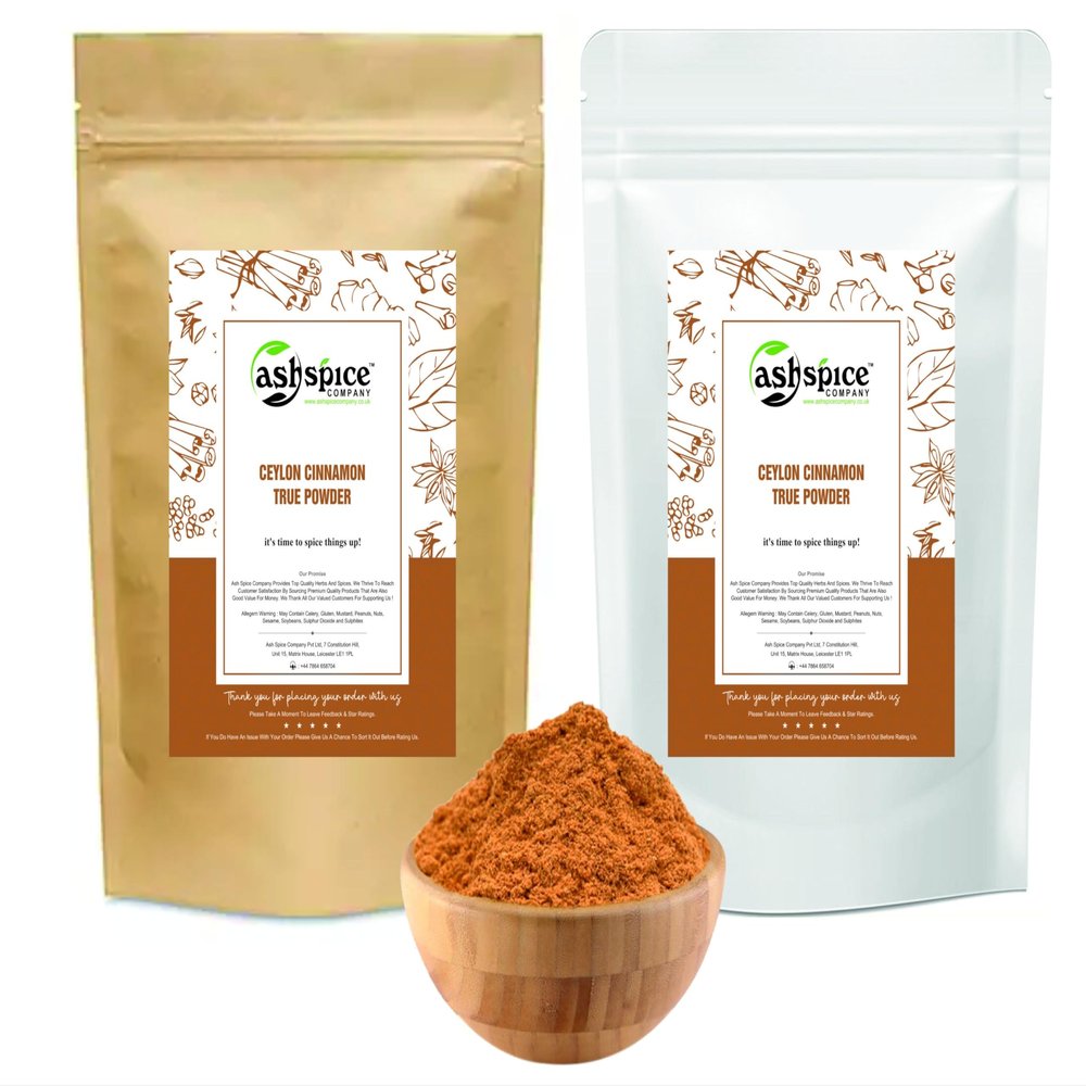 Ceylon Cinnamon Taj Powder (TRUE) A*Quality! Free UK P & P (500g)