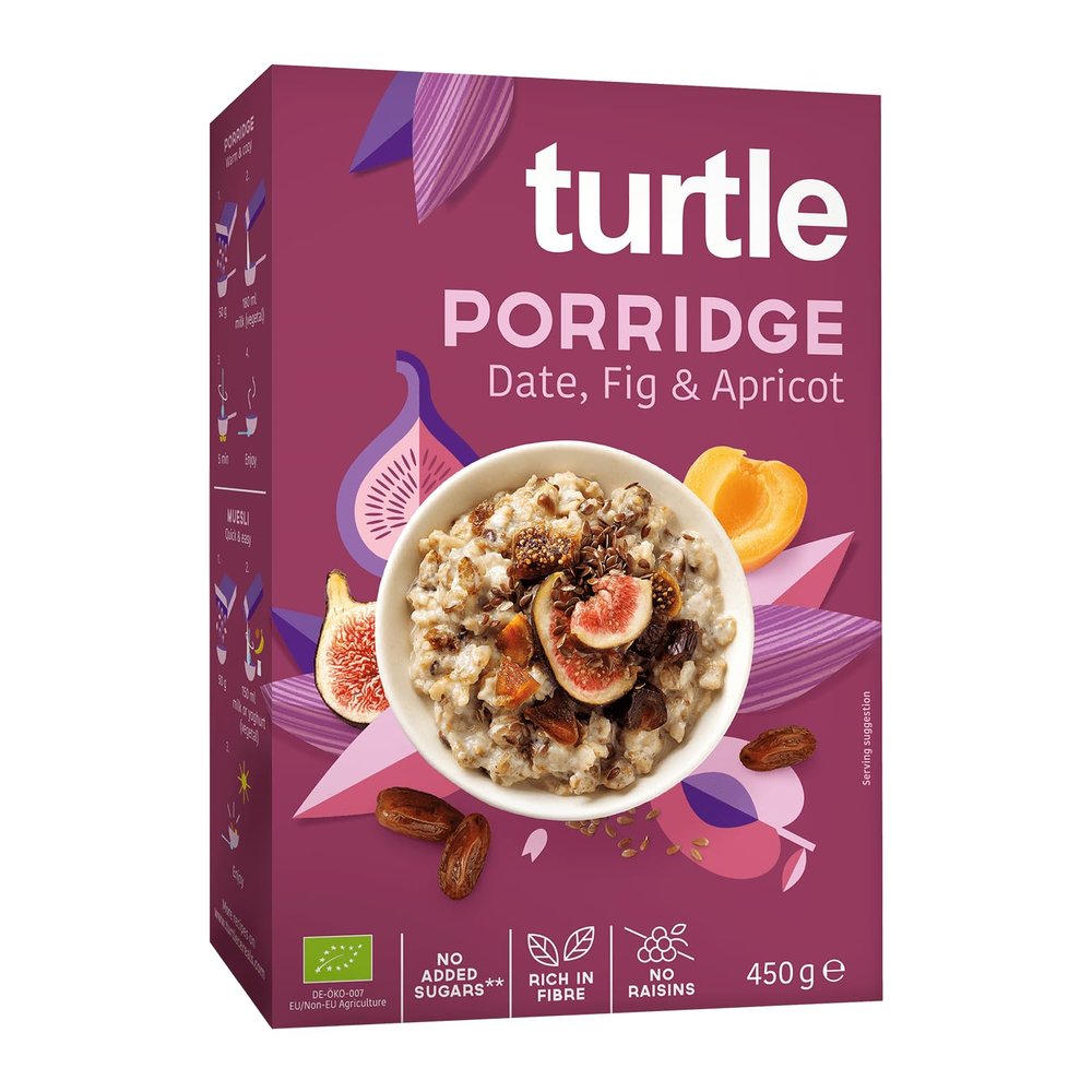 Porridge with Dried Fruits BIO 450 g - TURTLE
