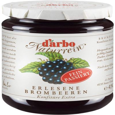 Darbo Blackberry Confiture finely passes 450 g