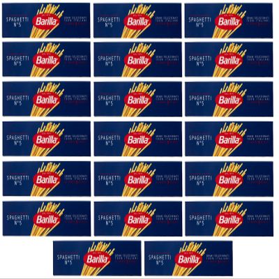 10kg - 20 x 500g pasta barilla spaghetti no. 5 Italian noodles (pack of 500g each)