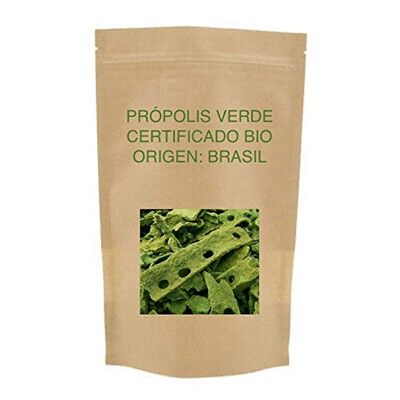 100 g Organic Brazil Green Propolis - 100% Natural, Direct from Beekeeper, Raw and Clean