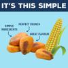 LOVE CORN Sea Salt | Delicious Crunchy Corn Snack | 24 x 20 bags | Low Sugar, Gluten Free, Vegan view 3