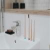 Adult Bamboo Toothbrushes Bamboo Toothbrush ~ Soft Quality bristles~ Natural, Biodegradable,Compostable, Zero Waste, Eco-Friendly Toothbrush - Eco Packaging (Black) view 4