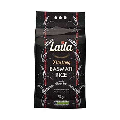 Laila Xtra Long Grain Bsmati Rice 5kg
