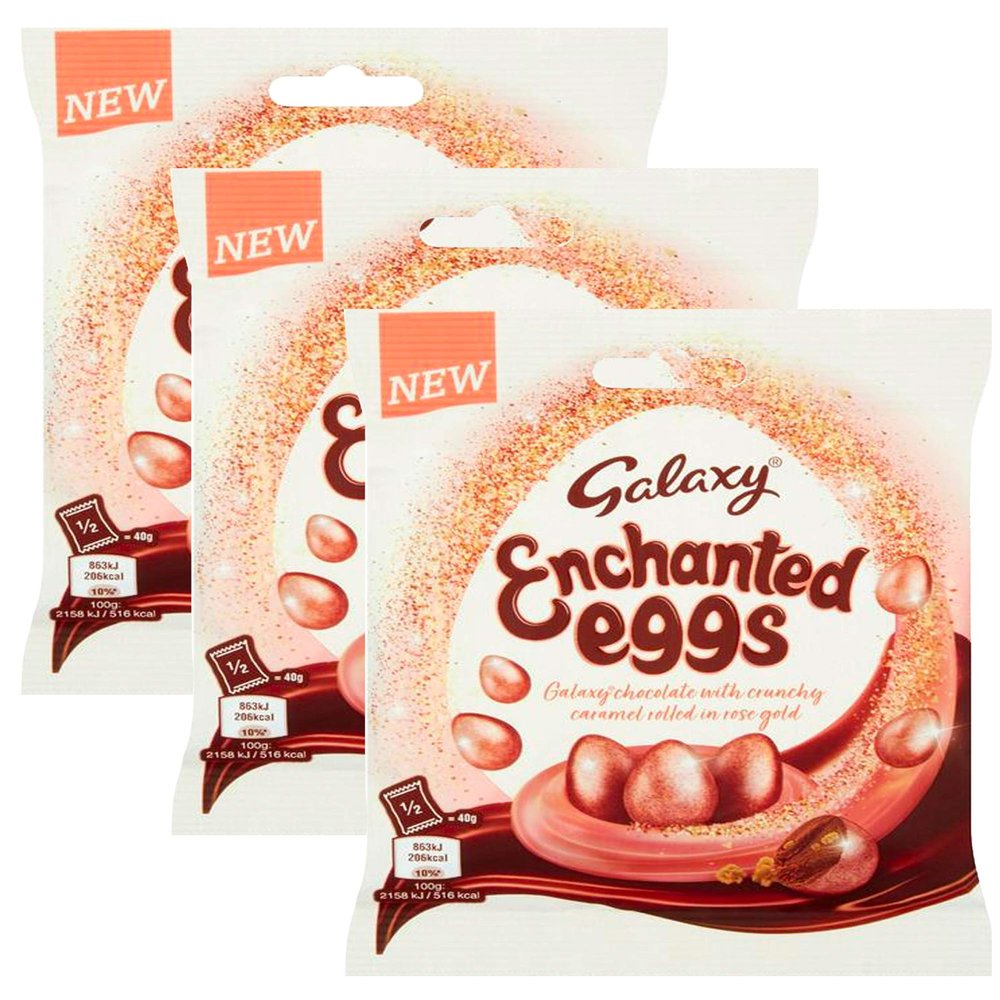 3 x Enchanted Mini Easter Eggs Pack Gift Tasty Treat