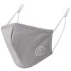 Be Sparkle Face Mask Triple Layered Breathable, Washable,Reusable and Comfortable Cotton masks with filter pocket and adjustable ear loops in Gray for Kids and Adults view 1
