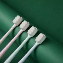 Children 3-5 Years Old Toothbrush Three Loaded Silicone Brush Ultrafine Soft Bristle Toothbrush Cartoon Baby