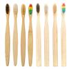 A Soft-bristled Toothbrush Biodegradable Bamboo Environmental Protection view 1