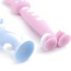 Charcoal Soft Toothbrush for Children Cartoon Mao Suit Four Lovely Clean Teeth Brushing Silicone Short Handle Toothbrush view 2