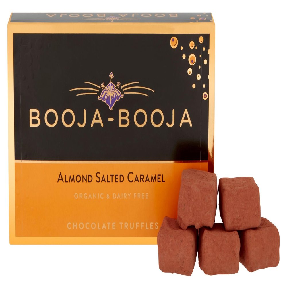 Booja - Booja, Almond Salted Caramel Vegan Chocolate Truffles 92g