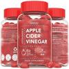 Apple Cider Vinegar Gummies 1000mg - High Strength Enhanced with Vitamin B12, Folic Acid & Natural Juices - 500mg per Apple Cider Vinegar Gummy - 60 Vegan ACV Gummies That Work Fast view 1