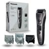 Panasonic ER-GB80 Wet & Dry Electric Hair, Body & Beard Trimmer for Men, Hair Clipper Cordless, 3 Attachments, 40 Cutting Lengths, UK 3 Pin Plug, Grey view 1