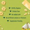 Organix Cheese & Onion Gruffalo Claws, Toddler Snack Puffs, 12+ Months, Multipack, 4 x 15 g Bags Per Pack (3 Packs Total) view 3