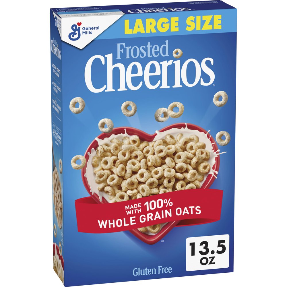 General Mills Frosted CHEERIOS Large Box 13.5 OZ (422G)