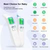 Baby Forehead Ear Thermometer Infrared Electronic Thermometer with Memory Recall Digital Thermometer for Kids Adults Surface and Room view 2