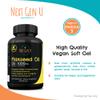 Flaxseed Oil Capsules - 1000 mg - 120 Vegan Soft Gels - High in Omega 3, 6, 9 - Cold Pressed Flax Seed Formula - 4 Months Supply - by NextGenU view 3