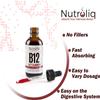 Nutroliq Vitamin B12 Liquid Drops - High-Strength 5000mcg Methylcobalamin Supplement - Energy Booster, Immune System Support, Better Concentration and Metabolism - Vegan & Vegetarian Formula - 60ml view 3