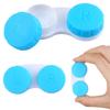 Elcoho 24 Pack Contact Lens Cases Contact Lens Holder Box Left/Right Eyes Contact Lens Container, 4 Colors view 4