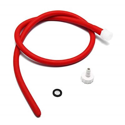 50/100/150cm Long Enema Tube Cleaner Douche Soft Silicone Latex Nozzle Cleaning Silicone Tube - 100cm