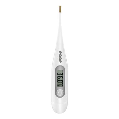 reer ClassicTemp Digital Fever Thermometer 20 Seconds Measurement Time Gold Tip for the Whole Family
