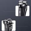 C-JT Comfortable grip, Rechargeable IPX7 Waterproof Razor,Men's Precision Wet And Dry Electric Shaver/Wireless Razor,With Pop-up Trimmer,Men's Gift,Black,Hair removal view 3