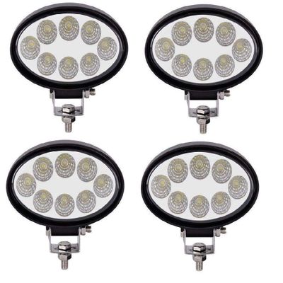 AB1 flexzon 4x High Power 12v 24v Led Work Lamp Flood Light Truck 4x4 Trailer Campervan Van