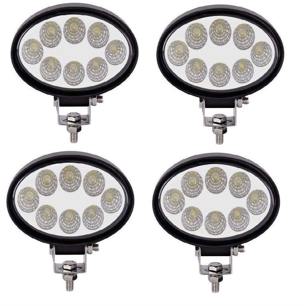 AB1 flexzon 4x High Power 12v 24v Led Work Lamp Flood Light Truck 4x4 Trailer Campervan Van