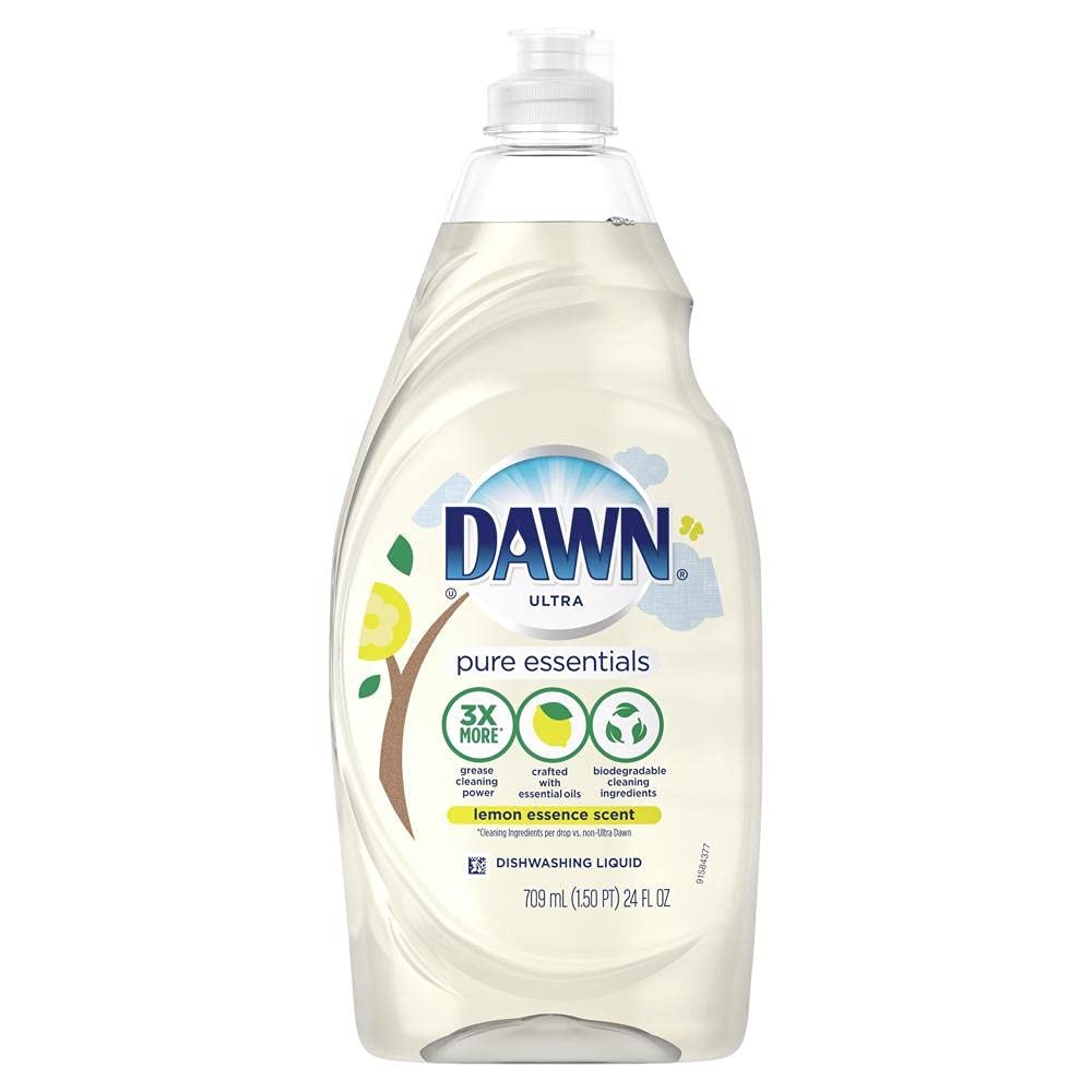 Dawn Pure Essentials Dishwashing Liquid Dish Soap - 2 Pack
