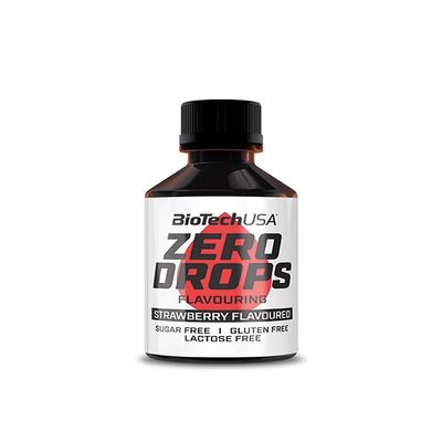 BioTechUSA Zero Drops, Cheesecake, 60 g,50ml