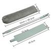 ECOSWAY Bedside Dust Brush Long Handle Mop Reusable Microfiber Duster Sweeping Brush,Household Bed Bottom Gap Clean Hair Sweeping Dusty Magic Duster view 2