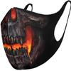 Spiral - Skull Lava - Face Mask - L view 2