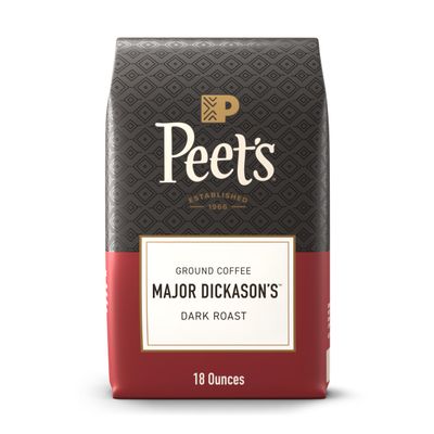 Peet's Major Dickason Dark Roast Ground Coffee - 18oz
