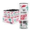 CELSIUS Sparkling Peach Vibe, Functional Essential Energy Drink 12 Fl Oz (Pack of 12) view 1
