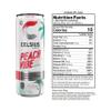 CELSIUS Sparkling Peach Vibe, Functional Essential Energy Drink 12 Fl Oz (Pack of 12) view 3