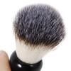 minkissy 1pc Portable Beard Brush Nylon Bristles Resin Handle Grooming Tool for Men Easy to Use Beard Cleaning Brush for Travel and Daily Care view 2
