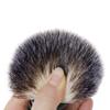 minkissy 1pc Portable Beard Brush Nylon Bristles Resin Handle Grooming Tool for Men Easy to Use Beard Cleaning Brush for Travel and Daily Care view 3