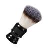 minkissy 1pc Portable Beard Brush Nylon Bristles Resin Handle Grooming Tool for Men Easy to Use Beard Cleaning Brush for Travel and Daily Care view 4