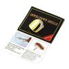 Artibetter 2pcs Gold Plated Single Tooth Cap Hip Hop Teeth Grill Tooth Decoration view 2