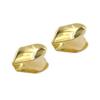Artibetter 2pcs Gold Plated Single Tooth Cap Hip Hop Teeth Grill Tooth Decoration view 3