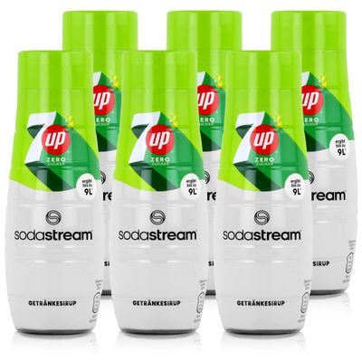 SodaStream - 7UP Free Syrup - 6X 440ml