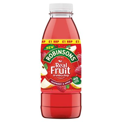 Robinsons Raspberry and Apple Refresh'd Flavoured Water - 24x500ml