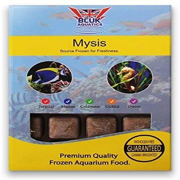 BCUK Frozen Fish Food - Mysis - 100g x5 Packs