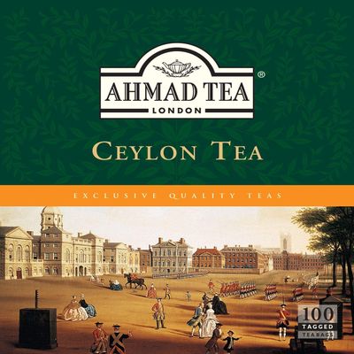 Ahmad Tea Ceylon Black Tea  100 Tagged Teabags