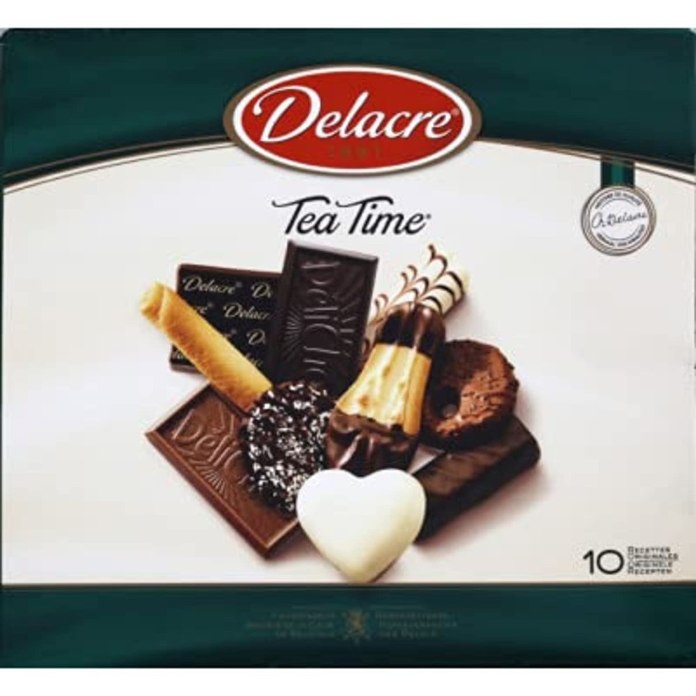 Delacre Tea Time Biscuit Assortment  300 g Box
