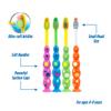 RM Oral Kids Healthy Fun Suction Cup Soft Toothbrushes, 4 Count Twin Pack view 2