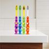 RM Oral Kids Healthy Fun Suction Cup Soft Toothbrushes, 4 Count Twin Pack view 3